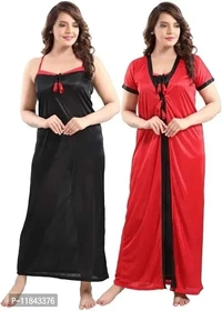 Ladies for girl And women Nighty dress  - Electric Violet