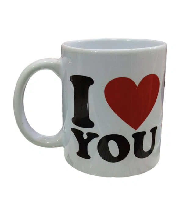 usr98 I LOVE MICKEY (COMICS & CARTOONS) - 300ml, White