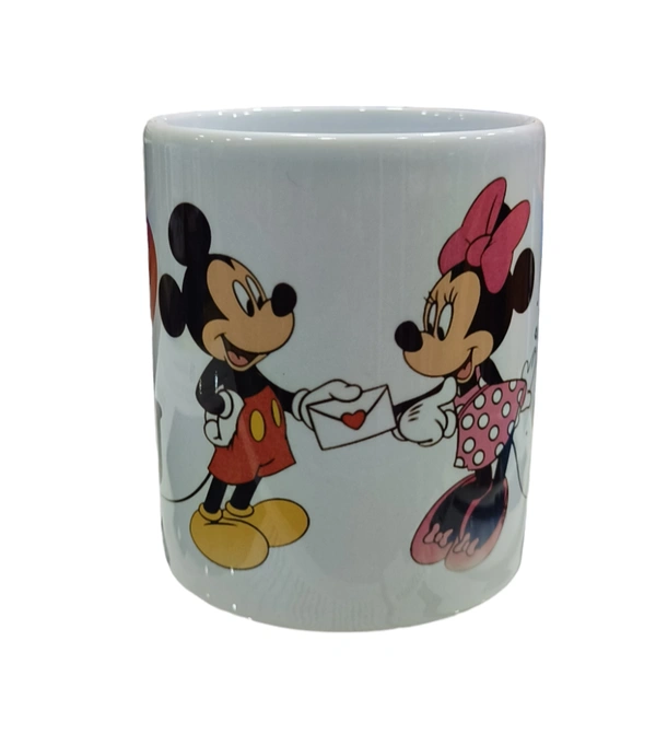 usr98 I LOVE MICKEY (COMICS & CARTOONS) - 300ml, White