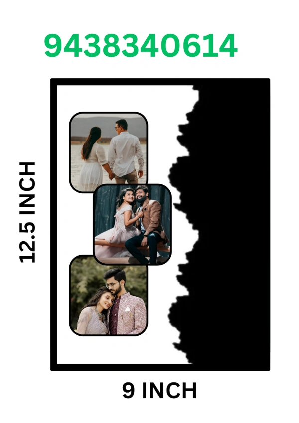 "Forever Us - Couple Memory Frame - FREE, Black