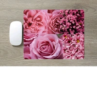 Flower Mouse Pad  - Tickle Me Pink, FREE