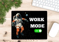 Black Mouse Pads For Laptop, Computer  - Mine Shaft, FREE