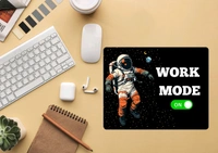 Black Mouse Pads For Laptop, Computer  - Mine Shaft, FREE