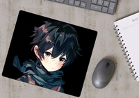 Anime Boy Mouse Pads  - FREE, Black