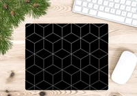 Black Mousepads - Black, FREE