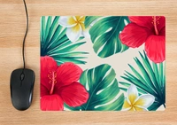 Red Flower Mousepads - Red, Free