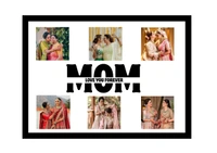 Mother's Day Special A4 Photo Frame  - Black, Free