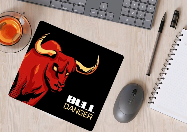 Red Bull Mouse Pad  - Black, Free