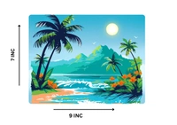 Green Tree Mouse Pad  - Teal, FREE