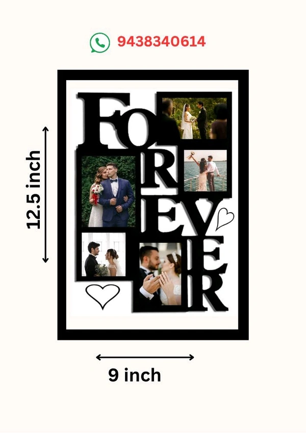 Forever Photo Frame  - Black, FREE