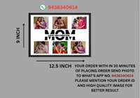 Mom Forever Collage Frame - FREE, Black