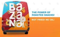 Bazana Red Gift Pack: Indulge in Delightful Crunchiness with Cranberry Slice, Roasted Salted Almonds, and Cashew Standee Packs for Pure Happiness - 