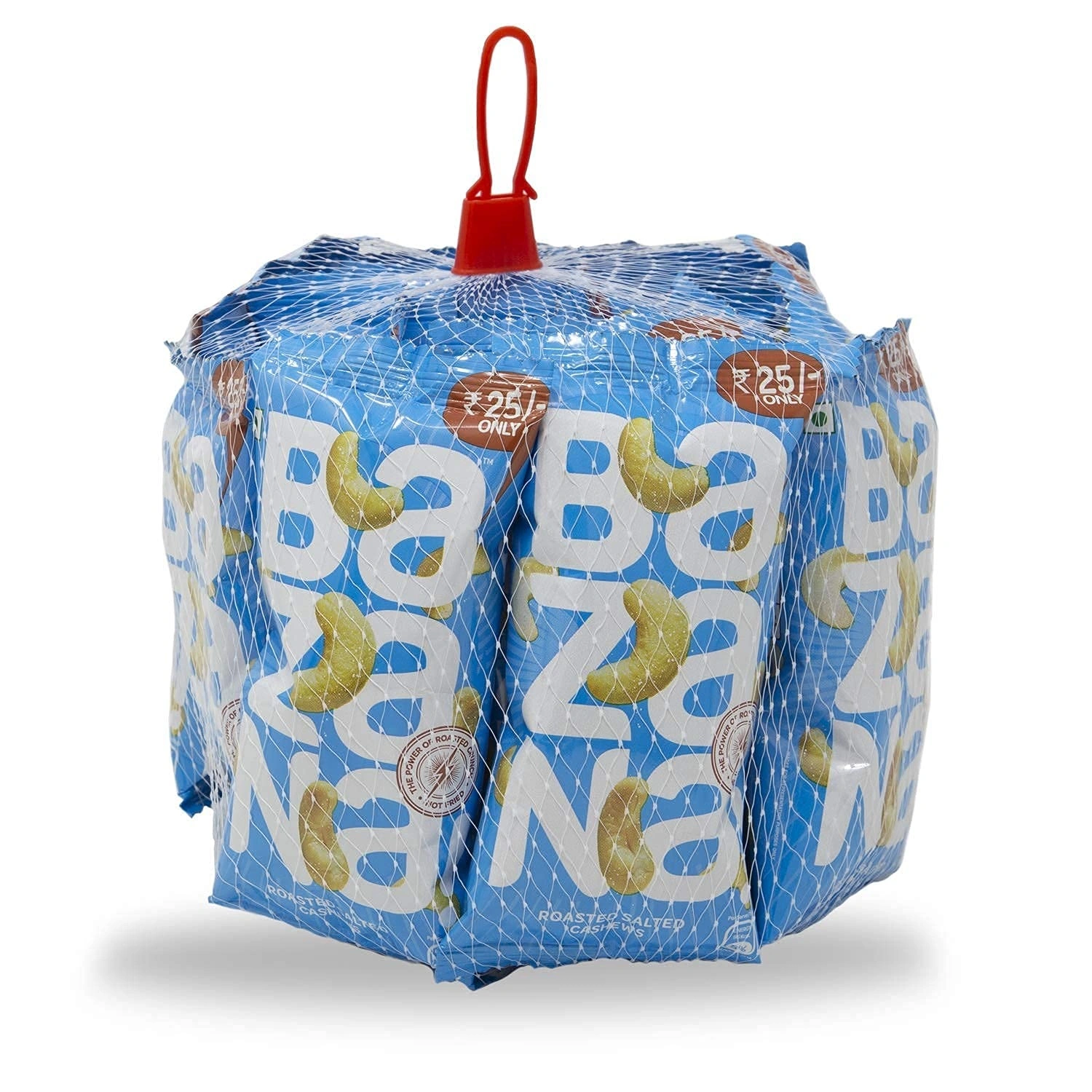 Bazana's Finest: Roasted Salted Cashew Packs - 15g x 24, a Gourmet