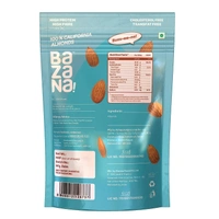 BAZANA Bazana 100% Californian Raw Almonds | 205g | Pack of 1