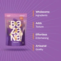 BAZANA Premium Cocktail Mix with Almonds, Cashews, Pistachios and Peanuts | 210g
