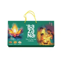 BAZANA Bazana Diwali Celebration Essential Gift Pack - Cashew, Rasins & California Almonds (3 x 100g)