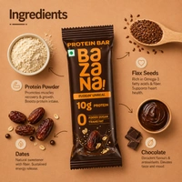 Bazana Foods Pvt Ltd Bazana Fudgin' Unreal Protein Bar - 40g