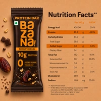 Bazana Foods Pvt Ltd Bazana Fudgin' Unreal Protein Bars - Pack of 12 (480g)