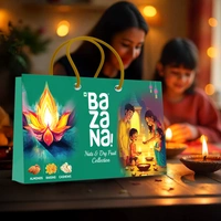 BAZANA Bazana Diwali Celebration Essential Gift Pack - Cashew, Rasins & California Almonds (3 x 100g)