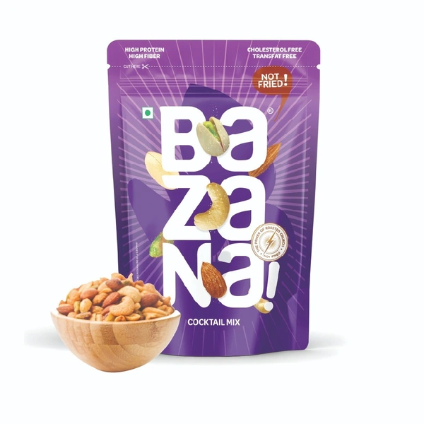 Bazana Foods Pvt Ltd Bazana Premium Cocktail Mix - 170g