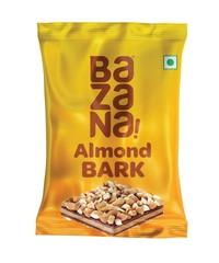 BAZANA Almonds Brittle 256g Pack | 16g Pack of 16