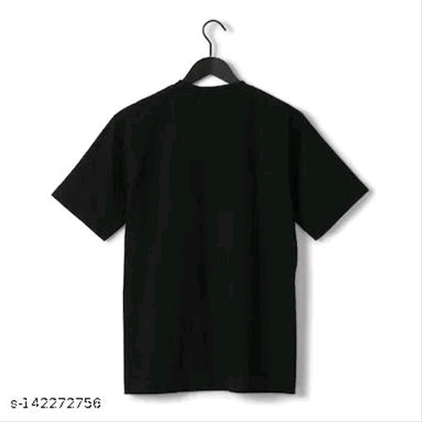 Black T-shirt Monster Print - Black, 12