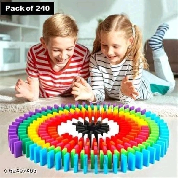 Smilemakers 60 Pcs Super Dominos Blocks, 12 Color Bulk Wooden Dominos Blocks Set, Kids Game Educational Play Toy, Domino Racing Toy Game (12 Colors, 5 Dominos Blocks Each Color)Name: Smilemakers 60 Pcs Super Dominos Blocks, 12 Color Bulk Wooden Dominos 