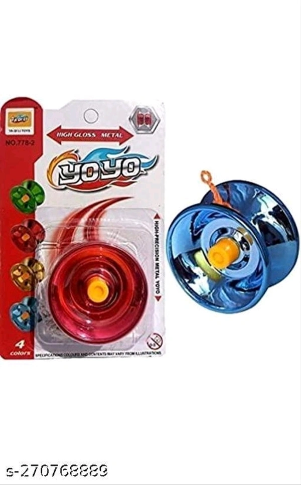 High Gloss and high Speed Metal YoYo Spiner Toy (Pack of 1)Name: High Gloss and high Speed Metal YoYo Spiner 