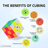  Rubix Cube 3x3 High Speed Cube For Kids & Adults (Pack Of 1)Name:  Rubix Cube 3x3 High Speed Cube For Kids 