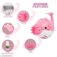 NHR Dolphin Bubble Gun with Solution- 10 Hole Electric Bubble Gun for Kids, Gatling Bubble Machine Toy, Bubble Gun, Electric Bubble Maker Gun, Bubble Gun Toys, Bubble Shooter, Bubble Gun Liquid (Pink)Name: NHR Dolphin Bubble Gun with Solution- 10 Hole Electric Bubble Gun for Kids, Gatling Bubble Machine Toy, Bubble Gun, Electric Bubble Maker Gun, Bubble Gun Toys, Bubble Shooter, Bu