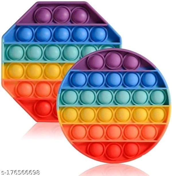 Pop It Fidget Toys,Push Pop Bubble Fidget Sensory Toy,Autism Special Needs Silicone Stress Relief Toy,Great Fidget Toy 