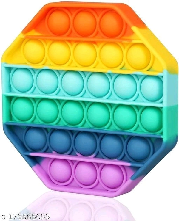 Pop It Fidget Toys,Push Pop Bubble Fidget Sensory Toy,Autism Special Needs Silicone Stress Relief Toy,Great Fidget Toy 