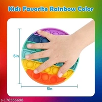 Pop It Fidget Toys,Push Pop Bubble Fidget Sensory Toy,Autism Special Needs Silicone Stress Relief Toy,Great Fidget Toy 