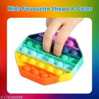 Pop It Fidget Toys,Push Pop Bubble Fidget Sensory Toy,Autism Special Needs Silicone Stress Relief Toy,Great Fidget Toy 
