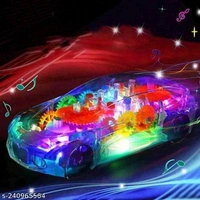 MADHAV Toys Car 3D Concept Super Car Toys & Games with 360 Degree Rotation, Gear Simulation Mechanical Car Technology /d Sound & Light Toys for Kids Boys & Girls (Transparent )Name: MADHAV Toys Car 3D Concept Super Car Toys & Games with 360 Degree Rotation, Gear Simulation Mechanical Car Technology /d Sound & Light Toys for Kids Boys & Girls (Transparent )Net Quantity (N): 1Toys & 