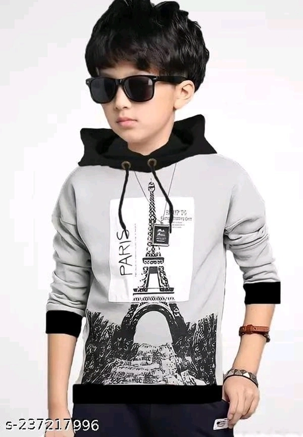 KIDS HOODED NECK FULL SLEEVES PRINTED REGULAR FITTED COTTON T-SHIRTName: KIDS HOODED NECK FULL SLEEVES PRINTED REGULAR FITTED COTTON T-SHIRTFabric: CottonPattern: PrintedNet Quantity (N): 1Description: KIDS HOODED NECK FULL SLEEVES PRINTED REGULAR FITTED COTTON T-SHIRTSizes: 2-3 Years (Chest Size: 24 in, Length Size: 16 in) 4-5 Years (Chest Size: 26 in, Length Size: 18 in) 6-7 Year - 11