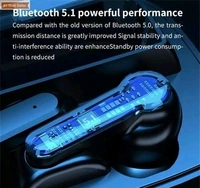 Hot M19 Tws wireless Earbuds and earpods Wireless TWS Earbuds with Power Charger Case Waterproof Headset Flashlight Mirror Earbuds and earpods Bluetooth Headphones & Earphones