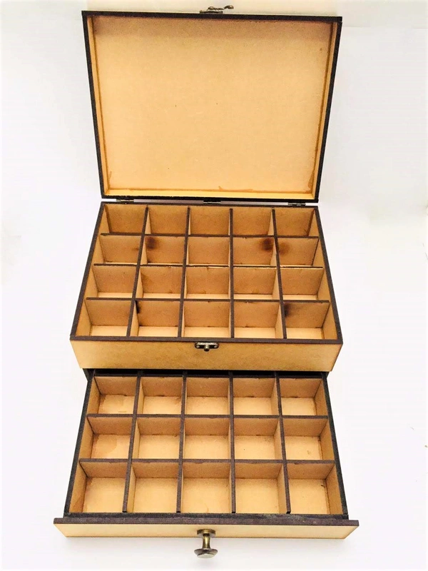 40 Slot Jewelry Box Drawer Style - 12"/10"/5", 8mm, 3091