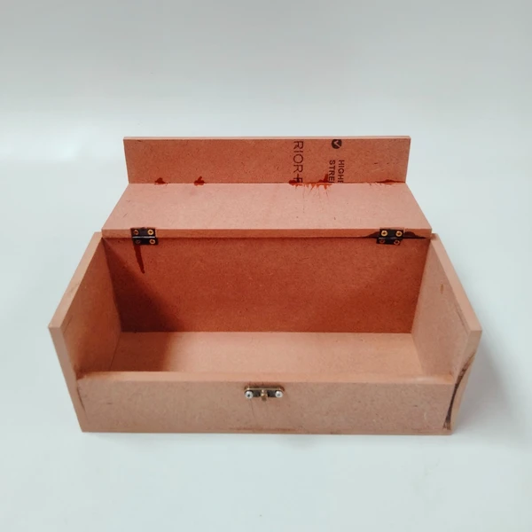 Stylish Storage box - 10.5x4x4 inches, Brown, 8mm, 1000