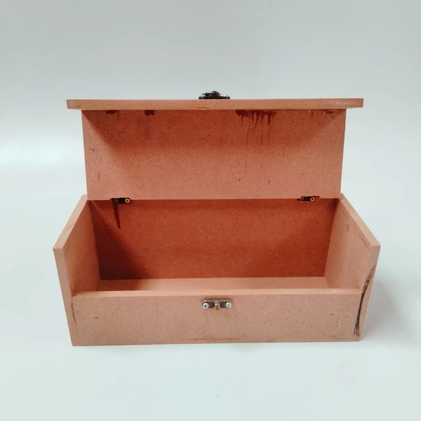 Stylish Storage box - 10.5x4x4 inches, Brown, 8mm, 1000