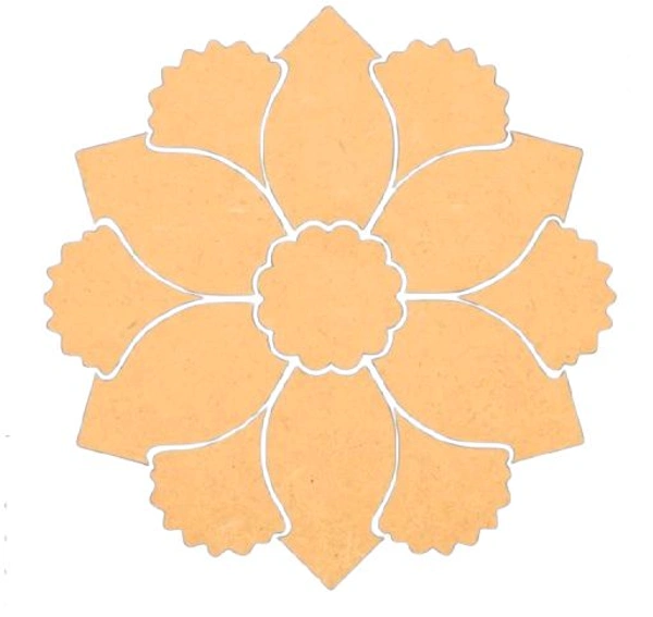 Rangoli Base Cutouts - 14 * 14 inches
