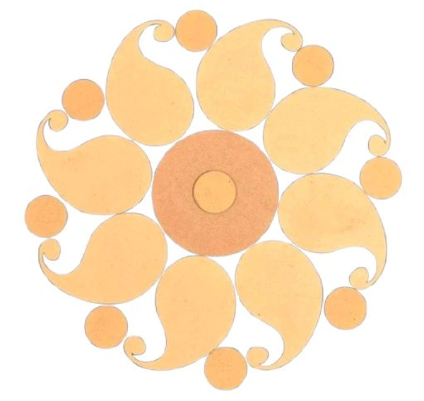 Rangoli Base Cutouts - 16 * 16 inches
