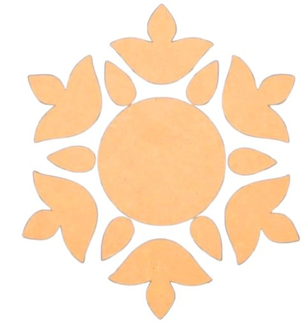 Rangoli Base Cutouts - 14 * 14 inches