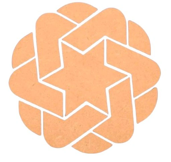 Rangoli Base Cutouts - 14 * 14 inches
