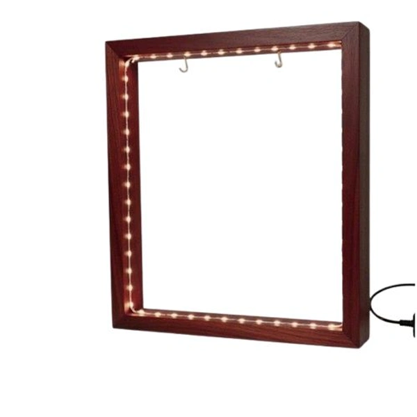Teakwood LED Photo Preservation Frame - 10 * 8 * 2 inches