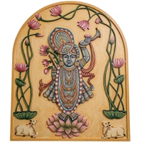 Multi layered MDF Shrinath ji Cutout - 10 inches, 4 + 4 mm