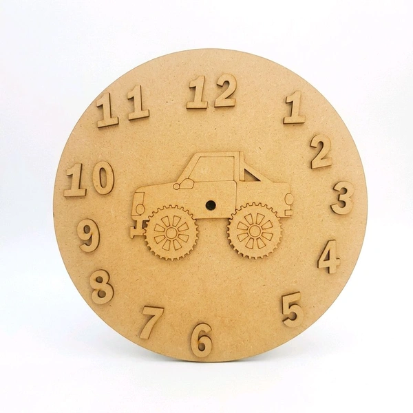 Kids Clock- Truck Theme