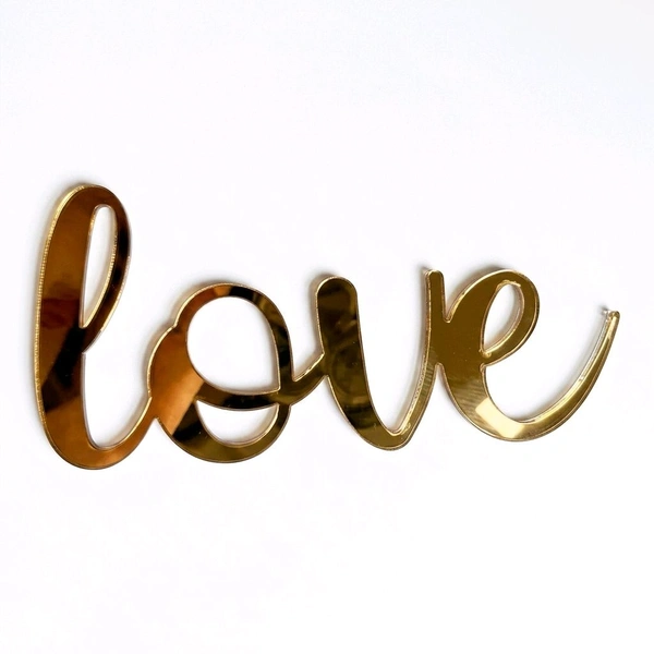 Love Acrylic Cutouts