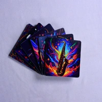 Premium Acrylic Tea Coasters UV Printed Set of 6 with Stand | Instruments