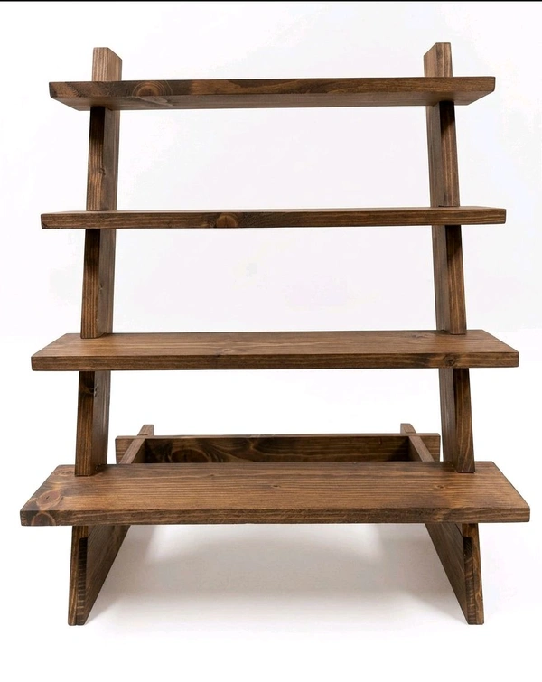 4 Step Dismantling pinewood Display stand